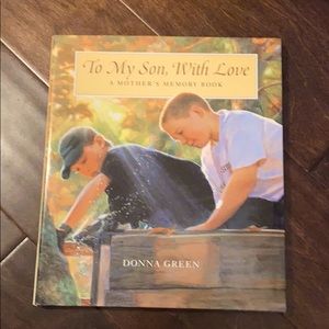 To My Son, With Love memory book